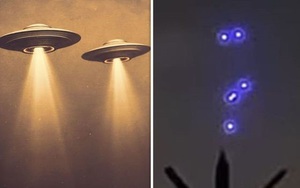 UFO xuất hiện trên bầu trời thủ đô London nước Anh