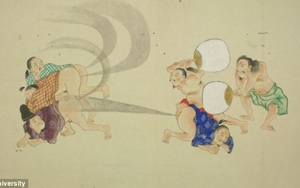 Ẩn ý bên trong bức tranh 200 năm tuổi của Nhật Bản 