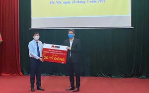 Ngân hàng MSB và Tập đoàn TNG Holdings Việt Nam ủng hộ 30 tỷ đồng cho quỹ phòng chống dịch Covid-19