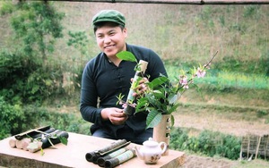 Chàng trai người Tày bỏ chè Shan tuyết vào ống tre treo gác bếp, bất ngờ ra loại chè ai uống cũng mê