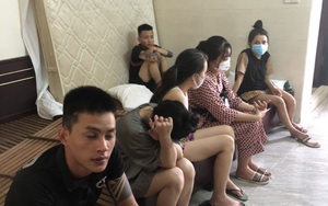 Nhóm 12 nam nữ thanh niên mở "tiệc ma túy" ở khách sạn, công an bắt tại trận