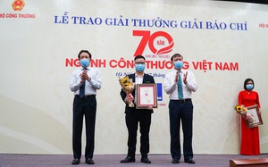 Báo Dân Việt đạt giải B Giải báo chí 70 năm ngành Công Thương