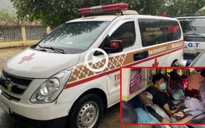 Clip: Xe cứu thương chở khách "chui" vượt chốt kiểm soát từ Bắc Ninh về Sơn La