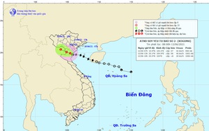 Bão số 2 suy yếu thành áp thấp nhiệt đới, Hà Nội mưa như trút