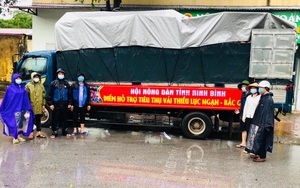 Hội Nông dân tỉnh Ninh Bình tiêu thụ gần 8 tấn vải thiều tỉnh Bắc Giang