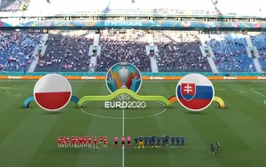 Highlight Ba Lan vs Slovakia (1-2): Chiếc thẻ đỏ &quot;định mệnh&quot; đầu tiên của Euro 2020