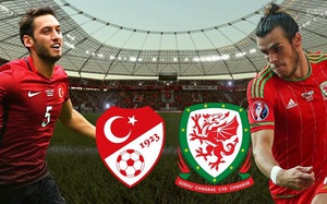Xem trực tiếp Thổ Nhĩ Kỳ vs xứ Wales trên VTV6