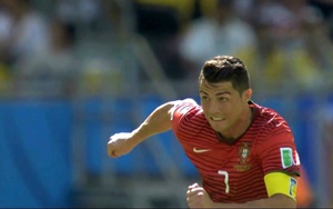 Clip: Cristiano Ronaldo chạy 100m trong 15 giây, phá lưới ĐT Đức