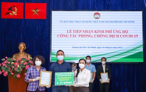 Quỹ Phát triển Tài năng Việt tiếp sức tâm dịch TP.HCM