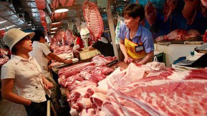 Giá thịt lợn thế giới lao dốc theo giá tại thị trường Trung Quốc
