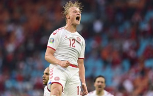 Kết quả EURO 2020 ngày 26/6: Dolberg tỏa sáng, Đan Mạch "vùi dập" xứ Wales