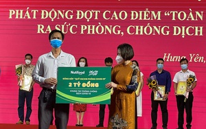 Quỹ Phát triển Tài năng Việt tiếp năng lượng cho  lực lượng chống dịch Hà Tĩnh