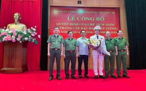 Giám đốc Công an tỉnh Đồng Nai Vũ Hồng Văn được thăng cấp bậc hàm Thiếu tướng