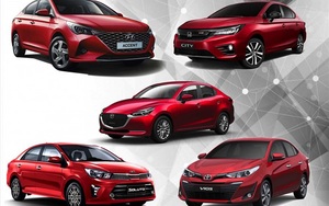 Xe sedan giá rẻ: Toyota Vios, Hyundai Accent và phần còn lại