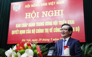Chủ tịch Hội Nông dân Việt Nam Lương Quốc Đoàn được giới thiệu để hiệp thương cử tham gia Đoàn Chủ tịch UBTƯ MTTQ