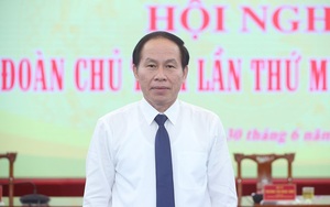 Chân dung tân Phó Chủ tịch-Tổng Thư ký Ủy ban Trung ương Mặt trận Tổ quốc Việt Nam Lê Tiến Châu