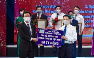 C.P Việt Nam tặng 50 tỷ đồng cho Quỹ Vắc-xin phòng, chống Covid-19