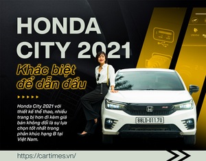 Honda City 2021 "lột xác" ra sao để đua với Toyota Vios, Hyunda Accent?