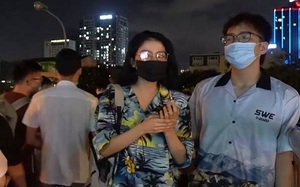 Hà Nội: Người vi phạm tháo chạy khỏi cầu đi bộ khi bị công an kiểm tra
