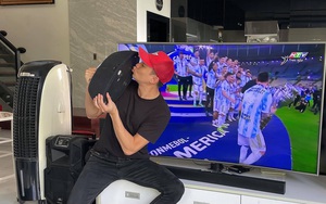 Sao Việt vỡ òa hạnh phúc trước chiến thắng của Messi và ĐT Argentina tại Copa America 2021