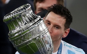 Chùm ảnh: Messi và Argentina nâng cao cúp vô địch Copa America 2021 