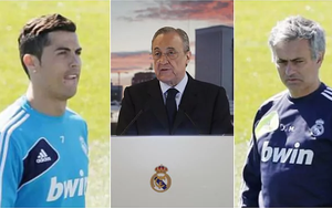 Sau Casillas, Ronaldo và Mourinho cũng bị "bố già" Perez tổng sỉ vả