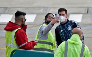 Sân bay Rosario bị cảnh báo đánh bom, Messi hú vía