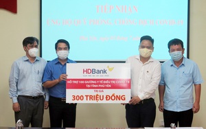 HDBANK tặng 100 giường y tế cho tỉnh Phú Yên