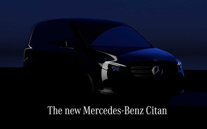 Mercedes Citan - xe van ra mắt với 2 phiên bản