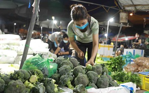 Chợ đầu mối Minh Khai cung cấp 450 tấn nông sản cho thị trường Thủ đô, không lo thiếu