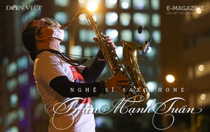 Nghệ sĩ saxophone Trần Mạnh Tuấn: “Diễn giữa không gian bệnh viện dã chiến là điều đặc biệt nhất trong đời”