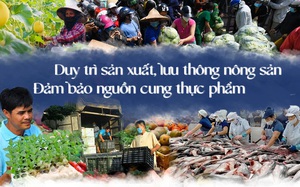 Duy trì sản xuất, lưu thông nông sản, đảm bảo nguồn cung thực phẩm trước bối cảnh dịch bệnh