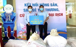 Quảng Ngãi: Áo xanh giúp tiêu thụ "vàng trắng", lập Đội phản ứng nhanh chở hàng vào vùng dịch 