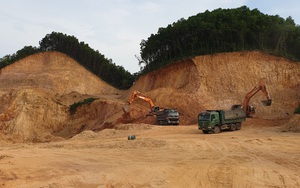 Thái Nguyên kiểm tra, xác minh hoạt động khai thác tại mỏ đất của Công ty Việt Cường