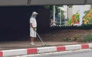 Đánh golf dưới gầm cầu vượt, cụ ông bị phạt 1 triệu đồng