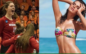 10 nữ VĐV bóng chuyền cao trên 2m: Mặc bikini, dáng như người mẫu