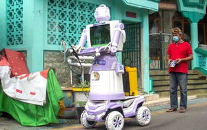 Cách hay: Ngôi làng ở Indonesia sử dụng đồ tái chế để chế tạo robot hỗ trợ trong đại dịch Covid-19