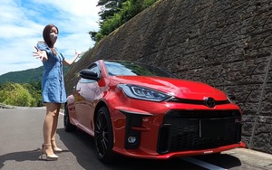 Nữ Youtuber Nhật trải nghiệm Toyota Yaris 2021 bản thể thao, giá &quot;chát&quot; nhưng có chất?