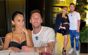 Ăn mừng bán hơn 1 triệu áo đấu, Messi được vợ đẹp "thưởng nóng"
