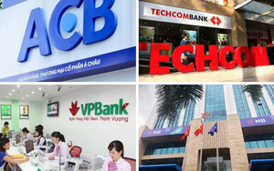 Cuộc rượt đuổi của “tứ mã” ngân hàng: Techcombank và VPBank thuộc nhóm "anh em Đông Âu" so kè