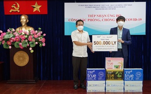 Tập đoàn TH tặng 500.000 ly sữa tươi và đồ uống cho người dân TP HCM