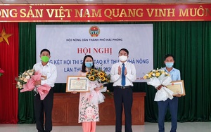 Hội Nông dân Hải Phòng: Trao giải Hội thi Sáng tạo kỹ thuật nhà nông lần 3