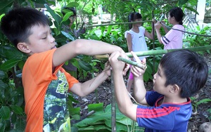 Ký ức miền Tây: &quot;Tuổi thơ dữ dội&quot; với trò chơi cất nhà chòi mùa hè ở chốn miệt vườn, sông nước