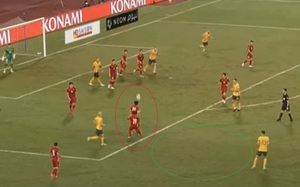 Quang Hải có lỗi ở bàn thua của ĐT Việt Nam trước Australia?