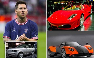 Siêu sao sở hữu siêu xe làng bóng đá: Messi vượt xa Ronaldo