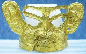 Bí ẩn mặt nạ vàng 3.000 năm tuổi được tìm thấy trong di tích nổi tiếng của Trung Quốc