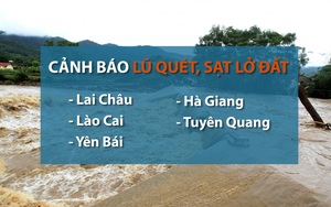 Video: Cảnh báo lũ quét, sạt lở đất tại khu vực Bắc Bộ 