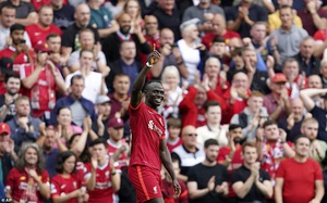 Sadio Mane lập siêu kỷ lục trong ngày Liverpool đại thắng