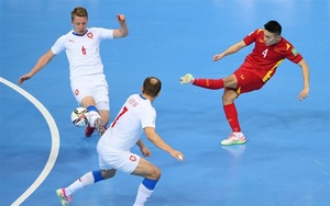 Buộc CH Czech "tắt tiếng", ĐT  futsal Việt Nam lọt vào vòng 1/8 World Cup