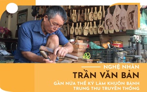 Nghệ nhân Trần Văn Bản: Gần nửa thế kỷ giữ nghề làm khuôn bánh trung thu truyền thống